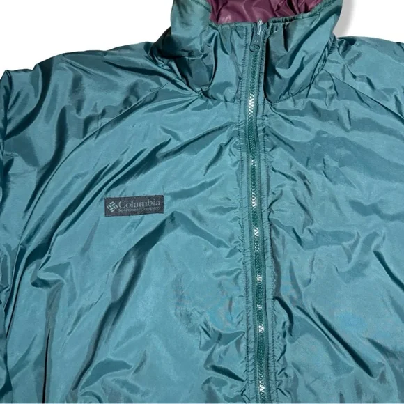 Columbia Reversible Blue and Purple Jacket - Picture 6 of 7
